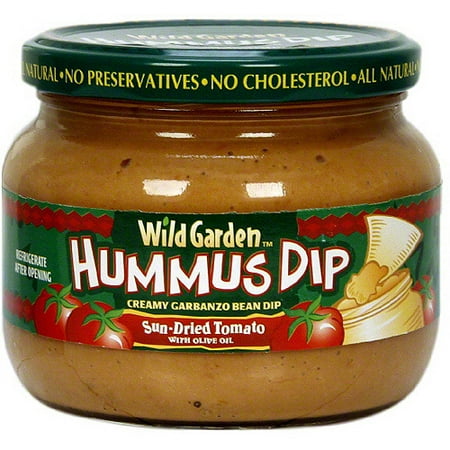 Wild Garden Sun Dried Tomato With Olive Oil Hummus, 10.74 oz (Pack of 6)