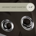 thumbnail image 3 of Heavy Duty Drapery Panel - 52" x 96" 1 Panel - Dark Grey, 3 of 4