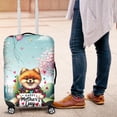 thumbnail image 4 of Happy Mother's Day Best Pomeranian Mom Ever Travel Luggage Cover Pom Dog Lover Gifts Suitcase Dust Protective Decor - 03002, 4 of 5