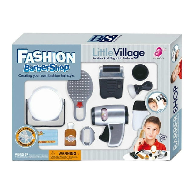 2025 House Hairdressing Toys Set For Boys, Children's Simulated Haircut Set, Science And Education Multi-functional