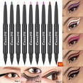thumbnail image 2 of 2 In 1 Colorful Eyeliner Pencil Magnetic Eyeliner Eyelash Extension Easy To Wear Eye Makeup Long Lasting, Style 02, 2 of 3