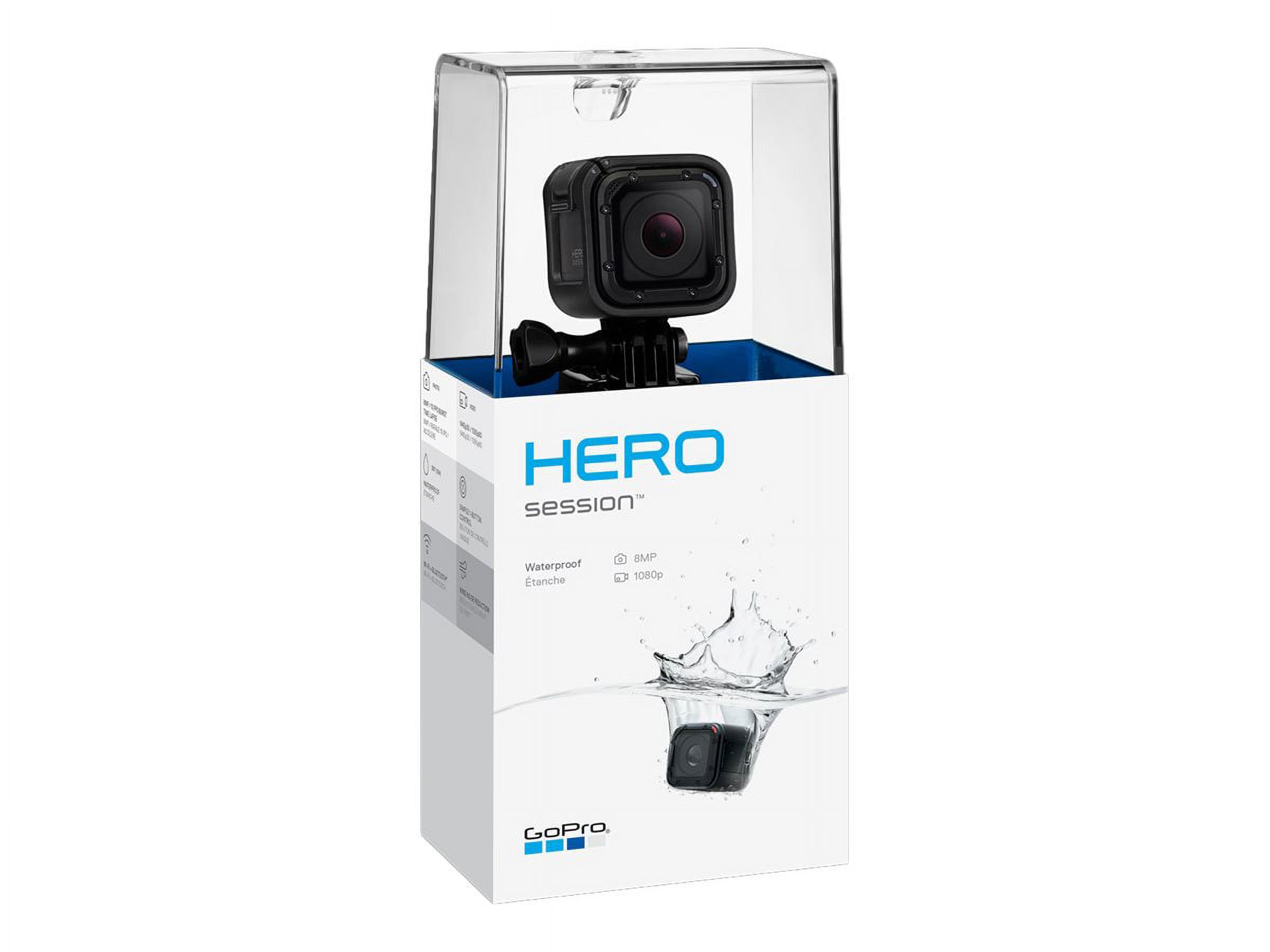 GoPro HERO Session - Bonus Bundle - action camera - 1440p / 30 fps - 8.0 MP - Wireless LAN - underwater up to 30ft - image 3 of 6