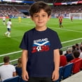 thumbnail image 2 of YunPes Unisex Short Sleeve T-shirt Football Print Tees Scotland 2026 Football Tops Summer Boys & Girls Casual Crewneck Clothes, 2 of 4