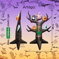 thumbnail image 4 of Inflable de Halloween Árbol tenebroso con calabazas y fantasmas multiled 2.8m Artego, 4 of 8