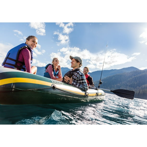 Intex Seahawk 4 Boat Set - Walmart.ca Intex Seahawk 4 Boat Set - Walmart.ca