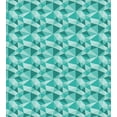 thumbnail image 3 of Ambesonne Geometric Duvet Cover Sets, Poygonal Triangles Art, 2-Twin, Seafoam Teal, 3 of 3