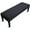 Black, variant on Stretch Jacquard Dining Bench Cover - Anti-Dust Removable Bench Slipcover Washable Seat Cushion Protector for Bedroom, Kitchen, Hotel, Banquet (Chocolate)