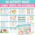 thumbnail image 3 of Libro de actividades Montessori Busy Book Hadley Designs con 14 actividades, 3 of 9