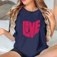 thumbnail image 4 of Camisetas de Manga Corta para Mujeres, Camiseta de Cuello Redondo Impresa de Moda, Primavera Y Verano Casual, 4 of 8