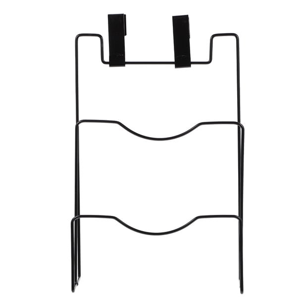Hytrove Organizador Negro Para Tapas De Ollas Sin Perforación Para Cocina Con Estilo Y Facilidad De Acceso