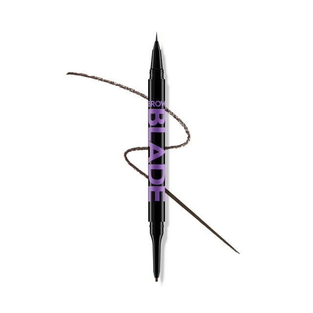 Urban Decay Brow Blade – Lápiz de Cejas, Doble Punta con Tinta y Lápiz Cremoso, Efecto Microblading, Larga Duración, Resistente al Agua, Vegano, Hasta 24 Hrs
