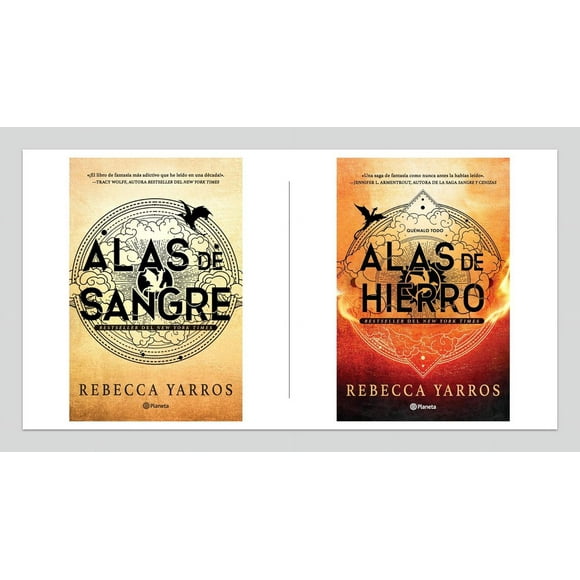 Paquete Alas de Sangre Y Alas de Hierro Planeta