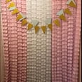 thumbnail image 2 of Wedding Site Decoration Happiness Four-Leaf Clover Ribbon Paper Flower Background, 2 of 8