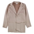 thumbnail image 1 of Charter Club Womens Faux Suede Blazer Jacket, Pink, Plus Size, 2X, 1 of 1