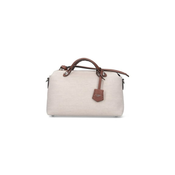 Fendi Women's "By The Way" Medium Bag Cream Neutrals