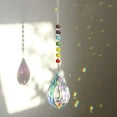thumbnail image 3 of H&D Sun Catcher Crystal Suncatcher with 76mm Large Crystal Prism Drops, 3 of 5