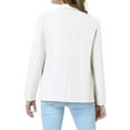 thumbnail image 6 of Otqutp Blazer Jacket for Teen Girls Long Sleeve Y2K Solid Lapel Formal Suit Open Front Business Dress Tops with Pocket, 6 of 9