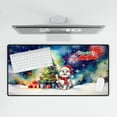 thumbnail image 4 of Merry Christmas and Happy New Year Santa Persian Holiday Xmas Winter 2025 Desk Mat Full Keyboard Mouse Pad Cat Lover Kitten Owner Gifts Large Mousepad - 00024, 4 of 5