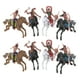 thumbnail image 4 of 8PCS Indios Modelos Montar a caballo Juguetes Modelo de plástico Toys (estilo mixto), 4 of 7