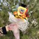 thumbnail image 5 of Muñeco de peluche de Bob Esponja de Winnie the Pooh de Stich con flores, ramo creativo hecho a mano, regalo de San Valentín, Navidad y graduación, 5 of 5