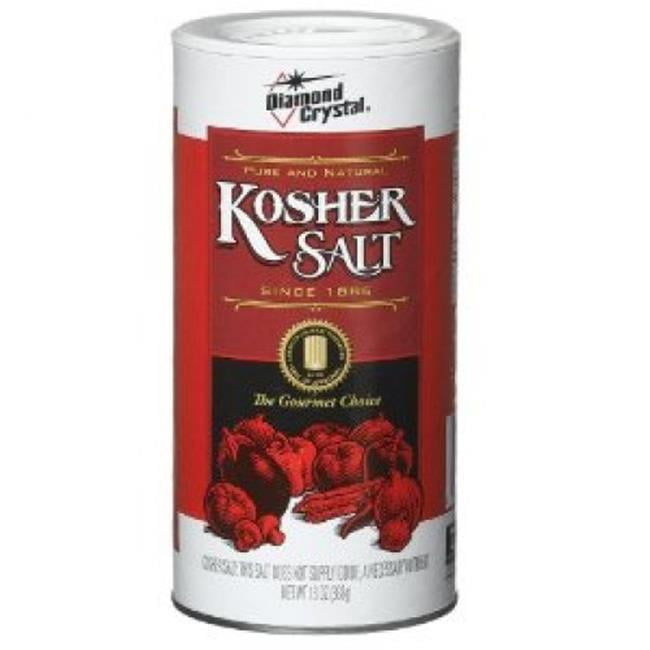 Diamond Crystal BCA27472 Kosher Salt Round, 12 x 13 oz