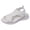 White, variant on Flip Flops for Women Boho Flower Slip on Wedge Sandals Casual Summer Platform Orthopedic Walking Shoes Beige Size 6