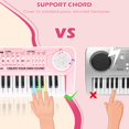 thumbnail image 4 of Teclado Piano M SANMERSEN 37 teclas con micrófono para niños, 4 of 9