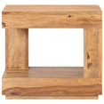 thumbnail image 2 of Mesa de Centro vidaXL de Madera Maciza de Acacia 45x45x40 cm, 2 of 9