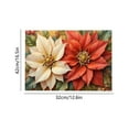 thumbnail image 3 of Decoraciones de la Mesa de Navidad 42 * 32 * 1 cm / 16.5 * 12.5 * 0.3 en la Decoración de Navidad de Renos para Escenas de la Mesa de Comedor de Navidad, 3 of 6