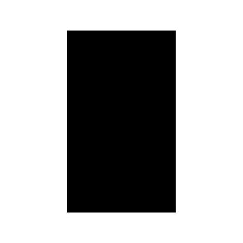 Amscan BB100178 Black Plastic Tablecover 54 inch-108 inch