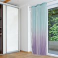thumbnail image 2 of Blackout Curtains Durable Polyester Star Curtains Double Layer Sparkle Star Cut Out Curtains with Tulle Overlay Gradient Colorful Dreamy Window Drapes for Kids Bedroom Living Room, 2 of 6