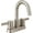 Brushed Nickel, variant on Peerless P2530LF-BN Precept 1 GPM Centerset Bathroom Faucet - Nickel