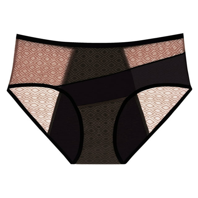 Women's Mid-Rise Comfortable Breathable Tummy-Lifting Buttocks Thin Briefs Underwear