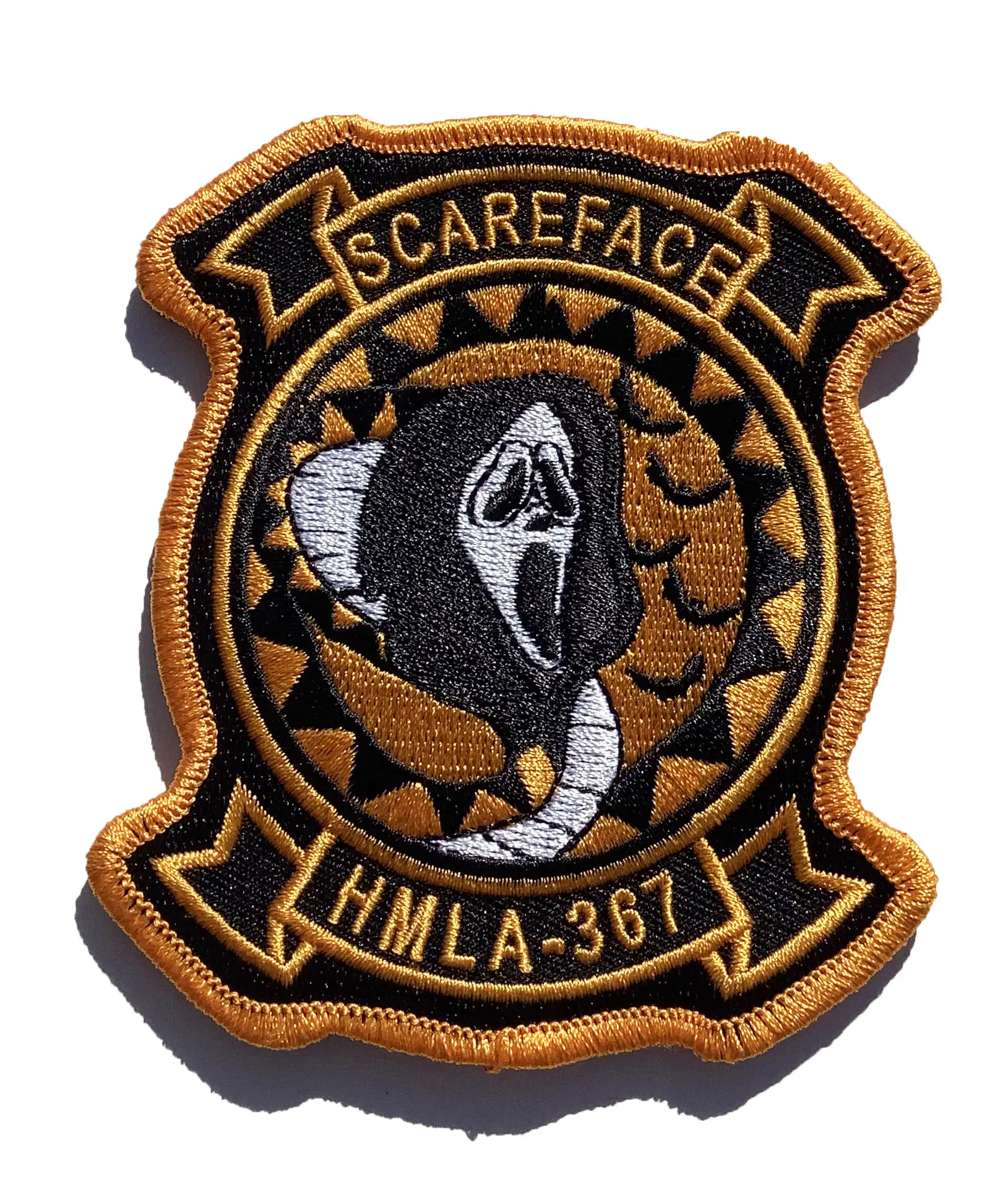 Download Hmla 367 Scarface Halloween Patch Sew On Walmart Com Walmart Com