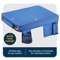 thumbnail image 6 of Alpcour Portable Extra Thick Stadium Seat Cushion  Bleacher Cushion with Side Pocket, Cup Holder, Waterproof, Anti-Slip, and Straps  Perfect for Football Seats and Bench Seats for Bleachers, 6 of 7