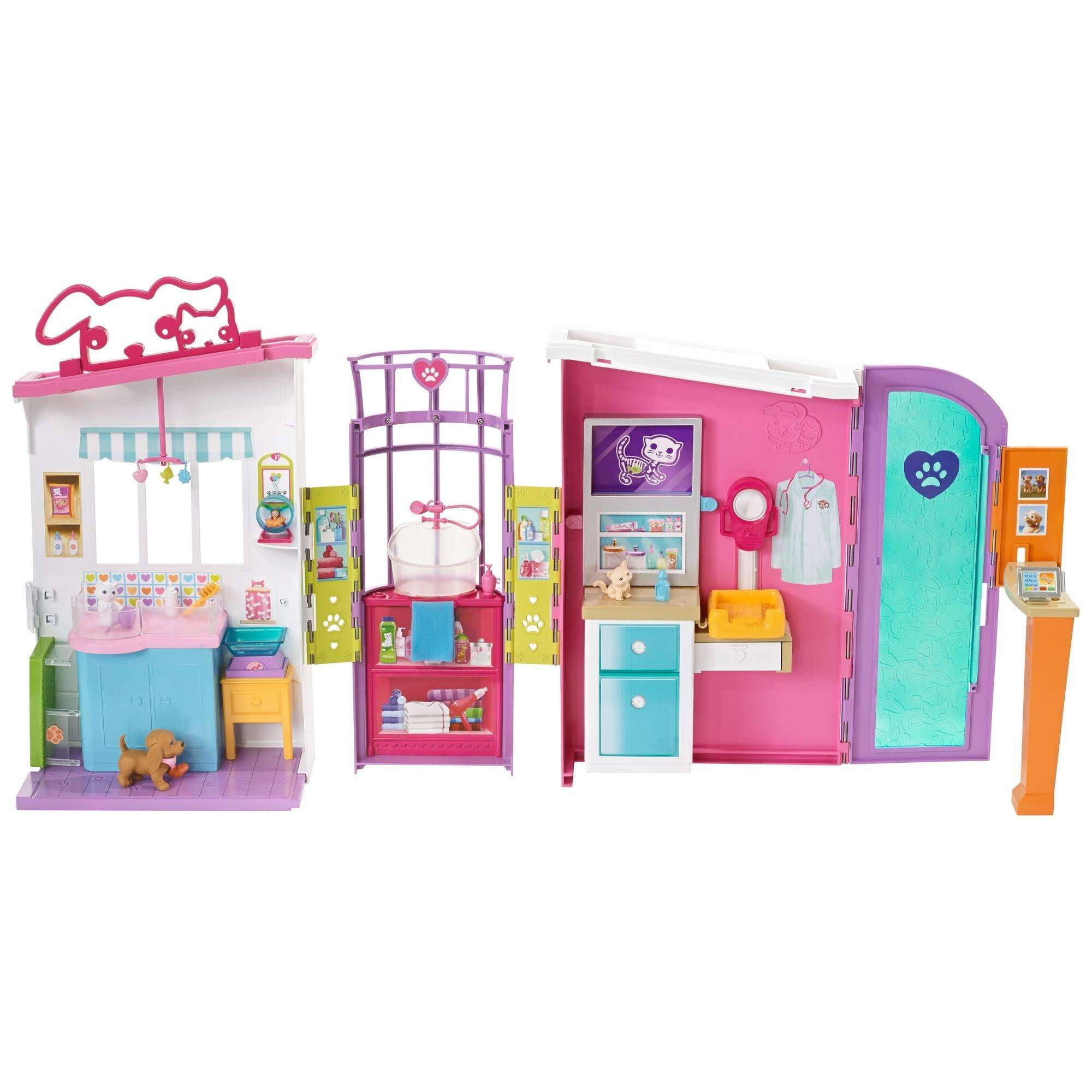 barbie pet station