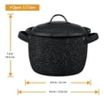 thumbnail image 3 of Olla de cocina Granite Ware de porcelana esmaltada de 4 cuartos de galón, 3,8 L, 3 of 4