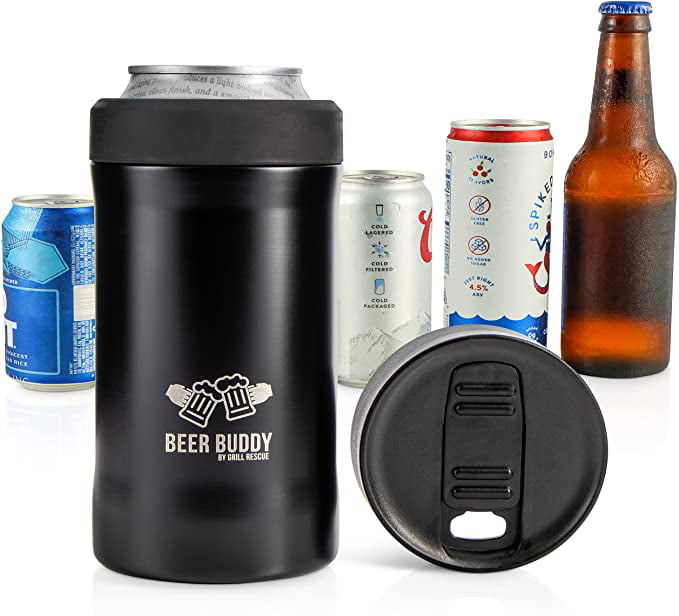 Stainless Steel Beer Bottle Holder & Insulator to Keep Your Beer Colder 4 Color 