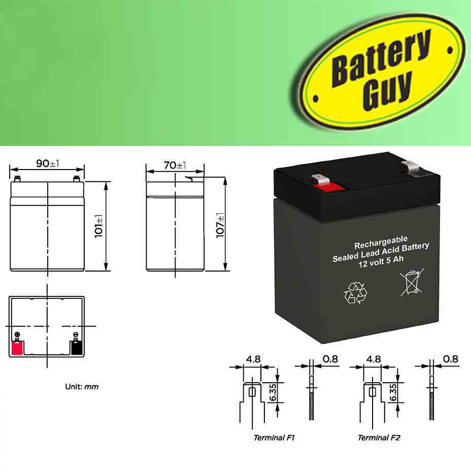 Batteryguy Troy Bilt Tb280 Es Replacement 12v 5ah Battery Batteryguy Brand Equivalent F1 Terminals Rechargeable Walmart Com Batteryguy Troy Bilt Tb280 Es Replacement 12v 5ah Battery Batteryguy Brand Equivalent F1 Terminals Rechargeable Walmart Com