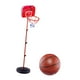 thumbnail image 4 of Aro de baloncesto para niños con soporte ajustable, juguete de baloncesto portátil, portería de baloncesto de interior, juguete para niños y niñas, 4 of 9
