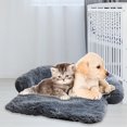 thumbnail image 2 of Mascota Perro Cama Gato Casa Invierno Cálido Colchoneta Sofá Cojín (Gris Oscuro M) Likrtyny Mascotas, 2 of 4
