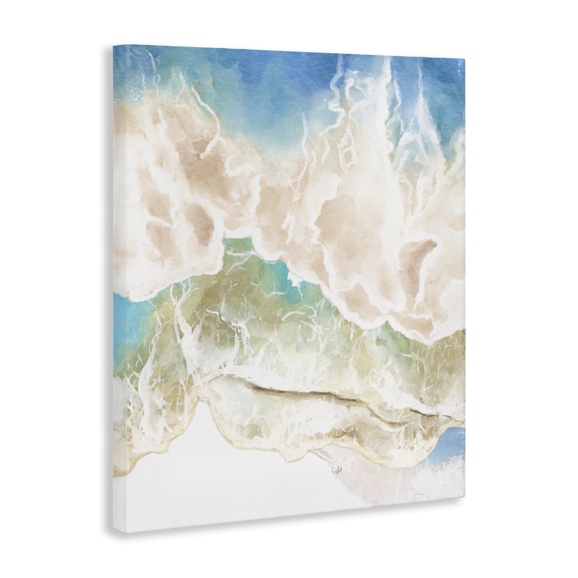 Stupell Industries Washed Away Tide Abstract Canvas Wall Art, design by Jesse Keith