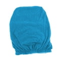 thumbnail image 3 of Funda de silla para comedor, lavable, jacquard, antideslizante, extraíble, elástica. Azul claro, 3 of 9