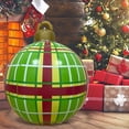 thumbnail image 4 of Rovga Christmas Ornaments 23.6Inch Christmas Balls Outdoor Atmosphere Inflatable Toys For Home Christmas Festive Gift Balls Xmas, 4 of 5