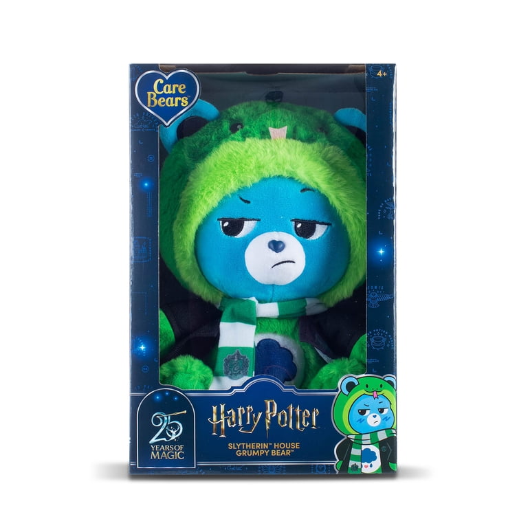 Care Bears – Buena Suerte X Slytherin, Peluche De 8 Pulgadas, Edición Especial De Harry Potter
