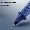 thumbnail image 4 of 12-Pack Transparent Multicolor Pens 0.5mm Extra Fine Tip Quick-Drying Ink, Press-Out Nib, Polyhedral Resin Barrel for Office Home Writing, 4 of 6