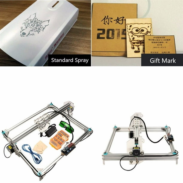 30 40cm Eleksmaker Laser Engraver Cutter Mini Engraving Machine Printer Diy Kit Walmart Com Walmart Com