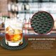 thumbnail image 4 of Juego de 6 posavasos para bebidas, protege los muebles de marcas de agua y daños, posavasos de silicona de grado alimenticio, a prueba de fugas y antideslizante, grande, 4 pulgadas, 4 of 4