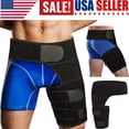 thumbnail image 1 of JUNWELL Hip Brace Compression Groin Support for Sciatica Pain Relief Recovery Men Women, 1 of 7