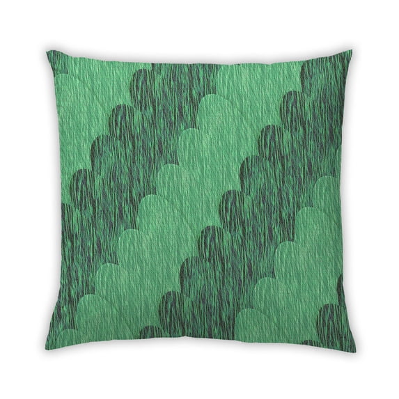 Ahgly Company Indoor Square Contemporary Throw Pillow, 18 inch by 18 inch